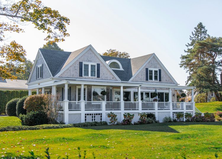 gray wooden house