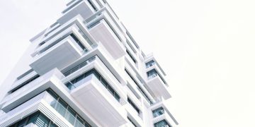 white concrete building